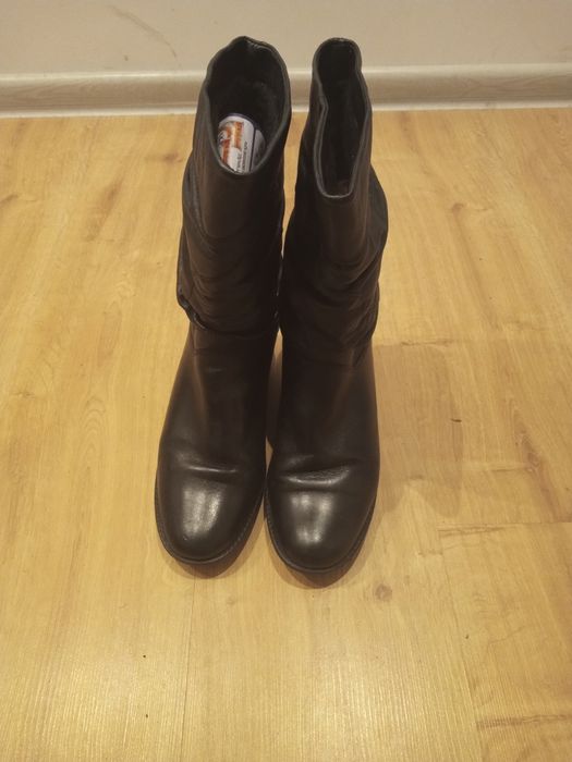 Buty damskie ocieplane Vintage r.38
