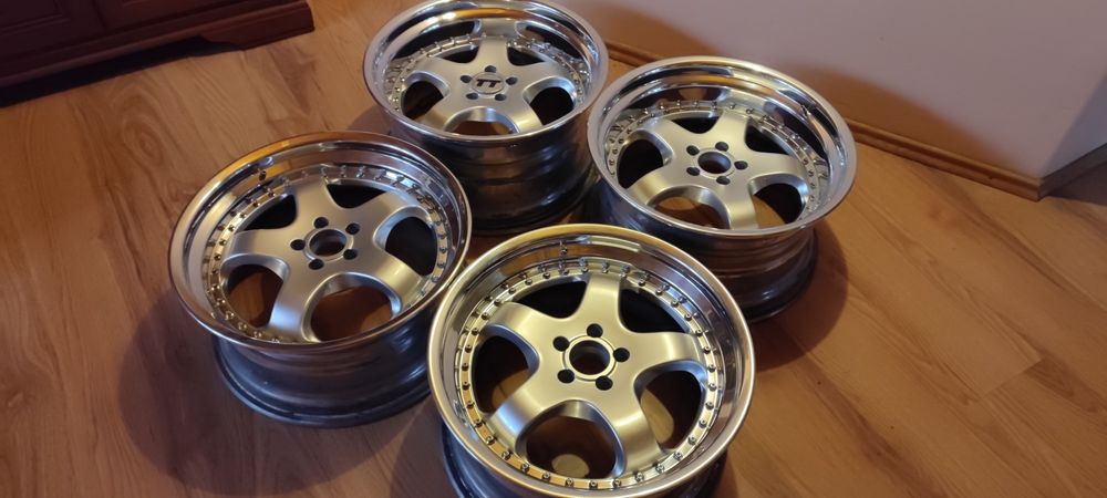 Felgi Work Equip Anhelo 18 8.5/9.5 5x100 Audi Golf Bora Skoda BRZ 3tlg ...