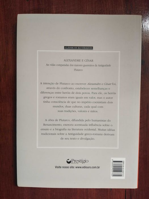 Plutarco - Alexandre e César