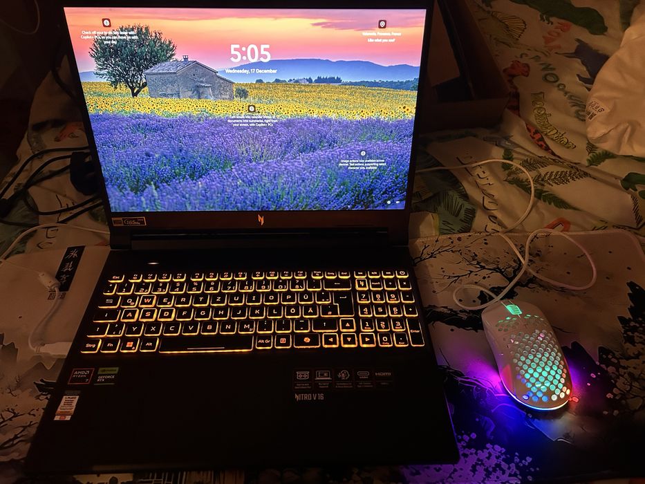 Acer Nitro V16 165HZ Amd Ryzen 7 8845HS RTX 4060