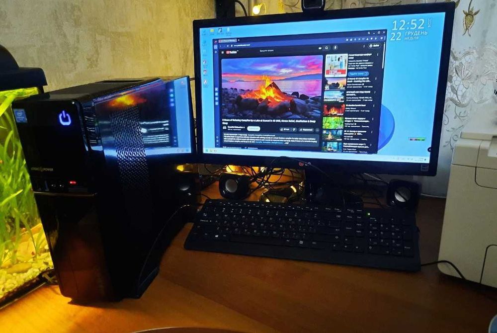 Комп'ютер (ПК) Intel G4560/ LGA 1151/ 8Gb/ SSD + HDD