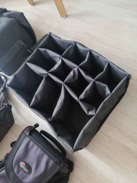 Várias malas/mochilas fotografia Lowepro e outras