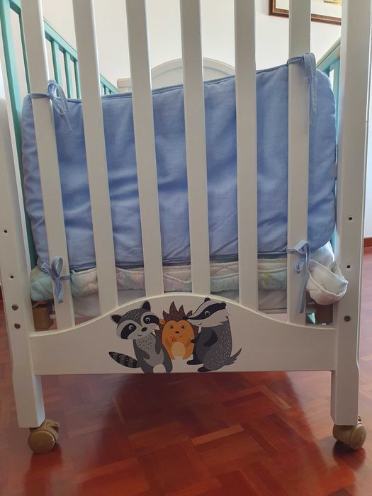 Lindíssimo Berço Bébécar (Trama), personalizado - ÚNICO