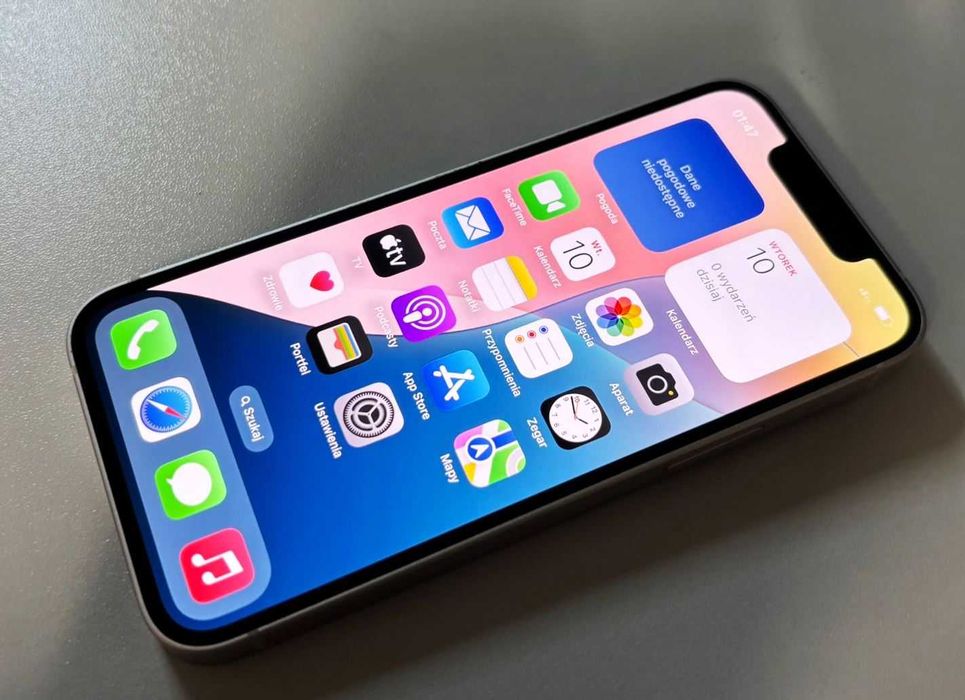 iPhone 13 mini • 128 GB • Bateria 100% • Stan 5- • FV-mar • Gwarancja
