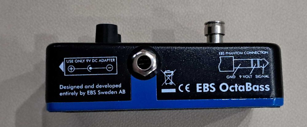 EBS OctaBass, octaver do basu, gitary basowej, basu + zasilacz!!!