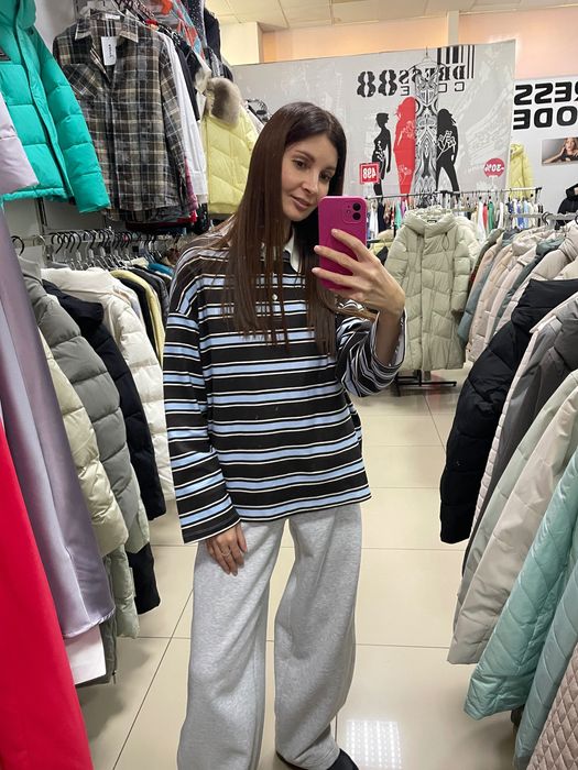 Лонгслів жіночий з комірцем