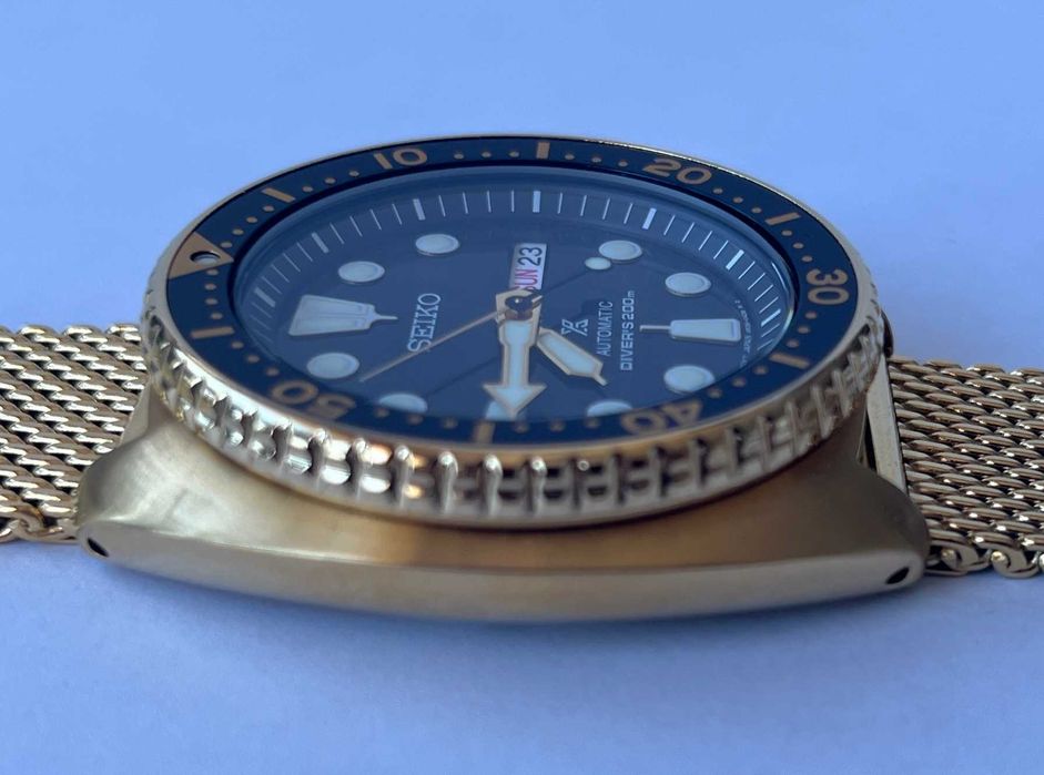 Seiko SRPC44 Złoty Żółw