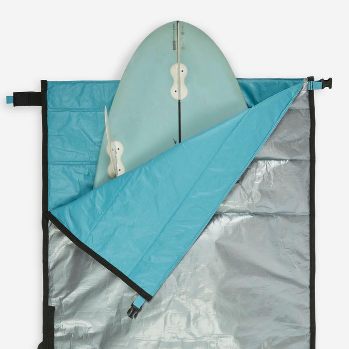 Capa para prancha de surf 500 ajustável - Boardbag 1 prancha 5'4 a 7'2