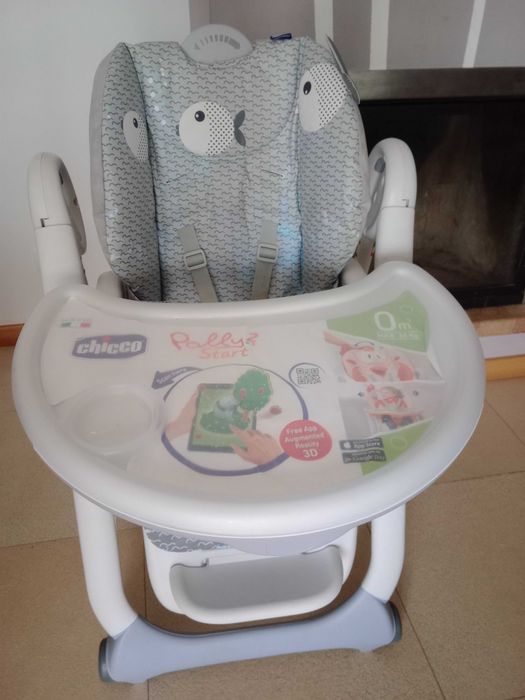Cadeira papa Polly 2 Start Chicco