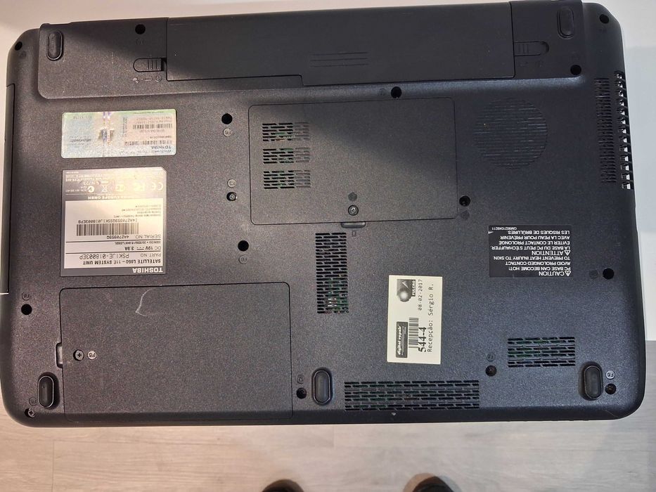 portátil da Toshiba