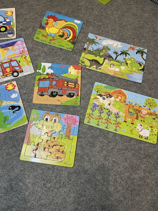 Пазлы деревянные