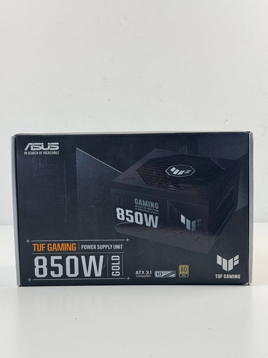 Блок живлення ASUS TUF Gaming 850W Gold (ATX, 850 Вт, 80 PLUS Gold, повністю модульний) (90YE00S2-B0NA00)