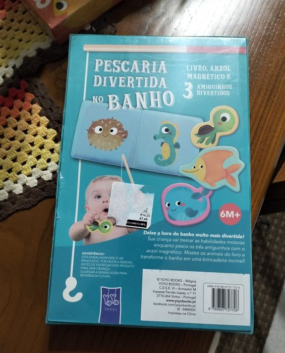 Pescar é Divertido - Baleia Concebido para tornar a hora do banho mais