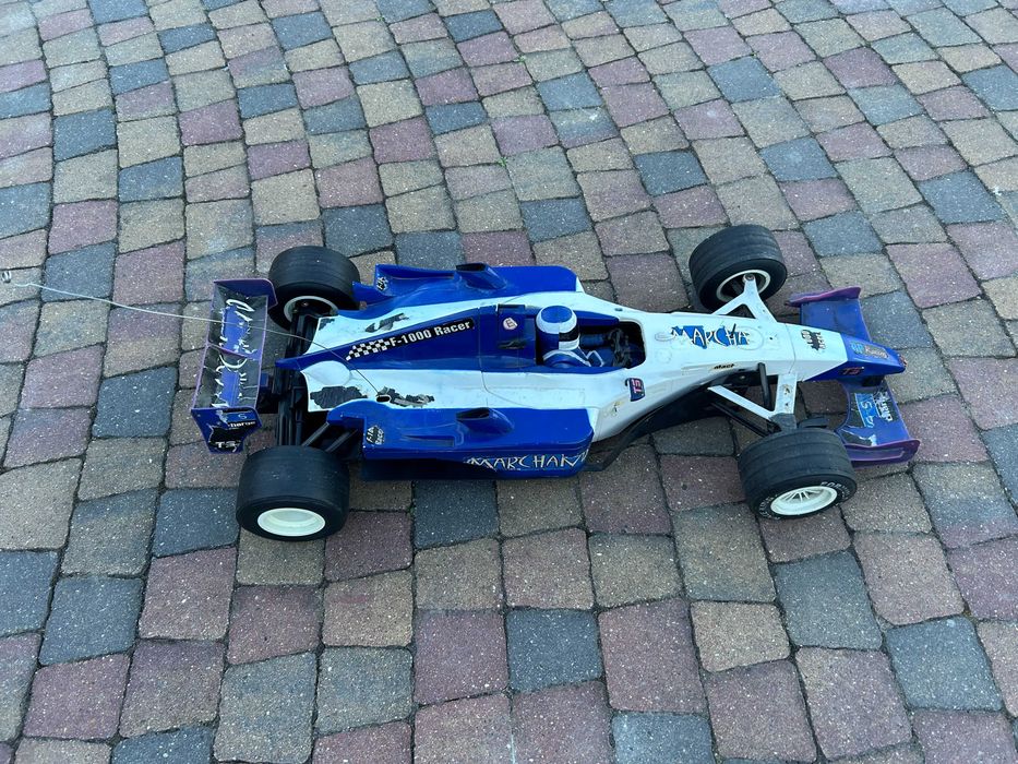 Samochód zdalnie sterowany. Duży bolid Formuła 1 - 80cm