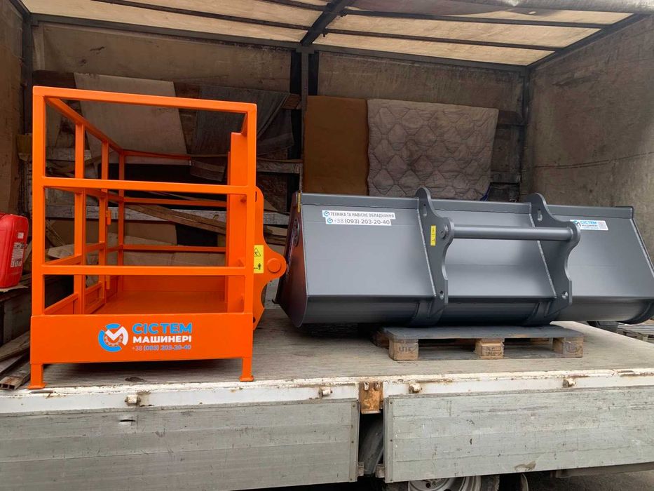 Робоча платформа люлька корзина JCB Manitou Kramer CAT Diechi Claas MerloMassey Ferguson.