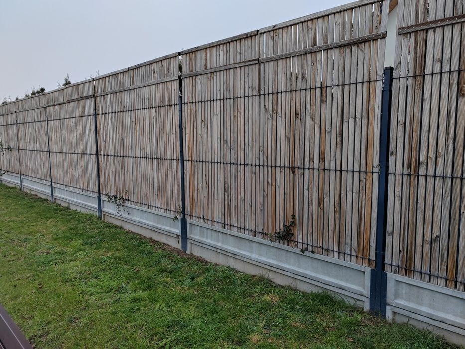 Lamele do płotu panelowego