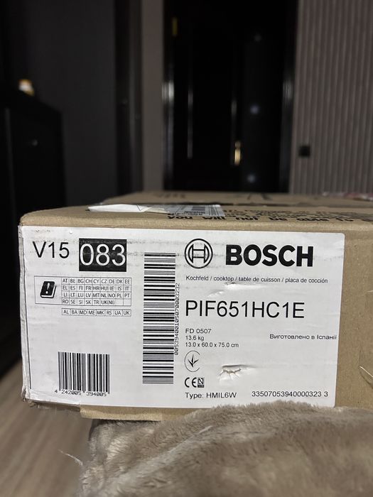 Варочная поверхность Bosch PIF651HC1E