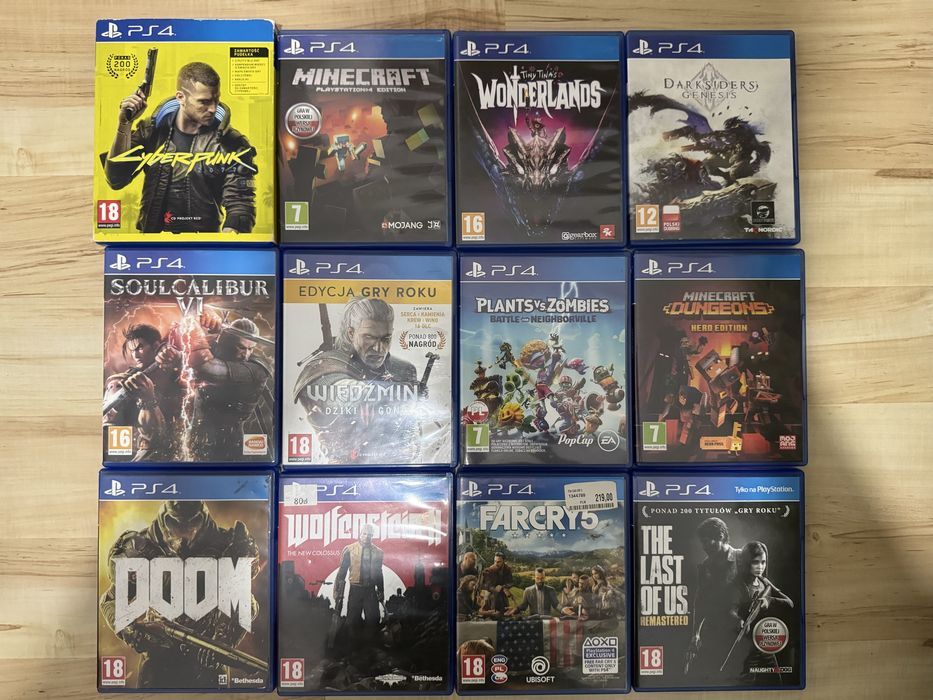Gry na playstation 4/ playstation 5