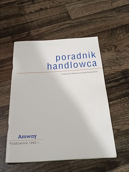Amaway poradnik handlowca 1993
