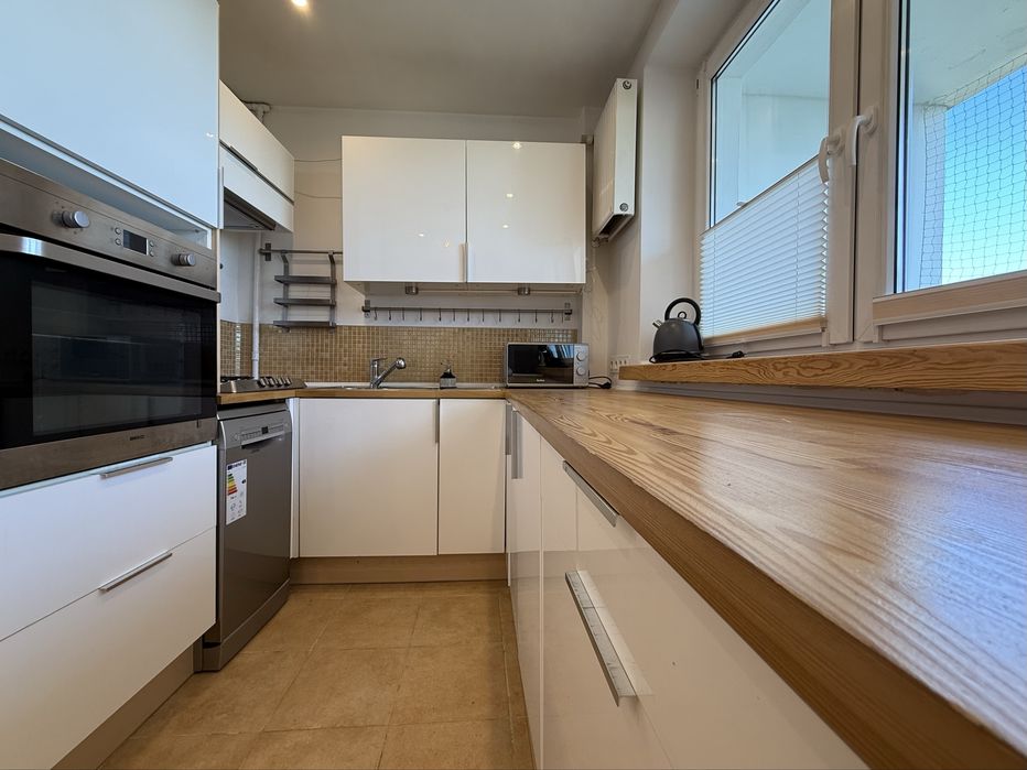 Przestronne mieszkanie 40 m² z balkonem ASP, Park Ocalałych, Doły, Staszica 19 -  oddzielna kuchnia - Widok 6