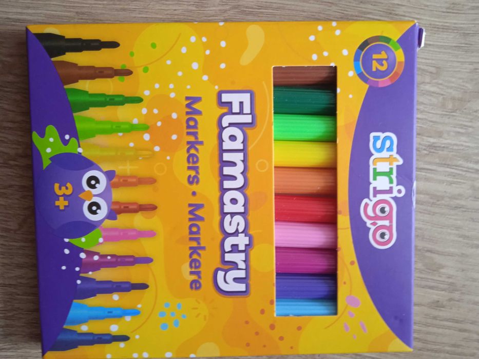 Фломастери маркери  Strigo на 3+  на водній основі