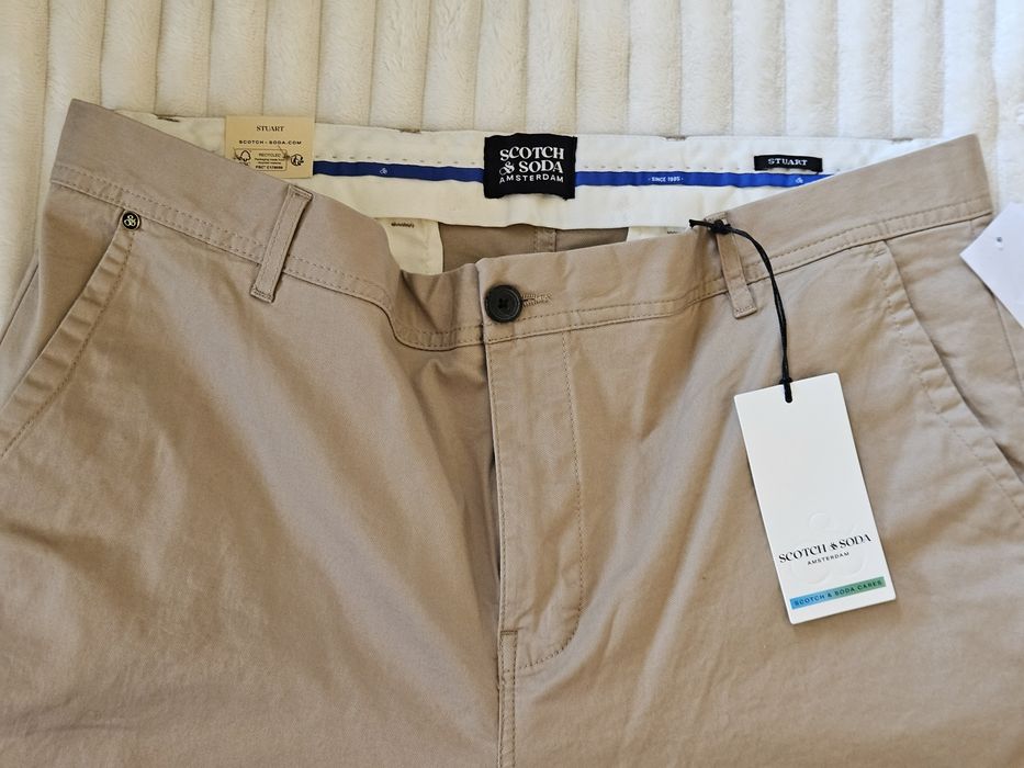 Scotch & Soda Stuart chinola super jakość nowe 36/32