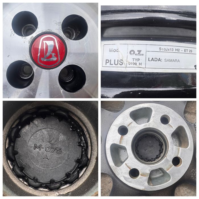 Легкосплавный диск O.Z. r13 4x98 ET-29 KBA42325 на ВАЗ/LADA/Класика/Самара/Балтика/Калина/Fiat/Lancia/Alfa Romeo/Seat/Favorit 1 шт.
