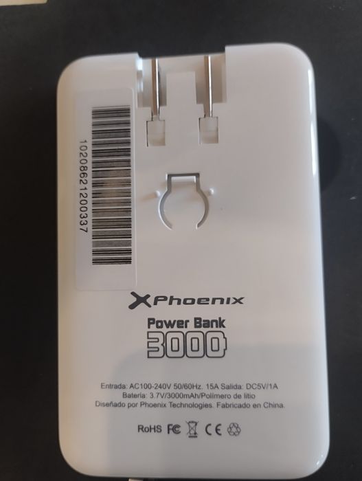 Powerbank e Carregador Phoenix novo