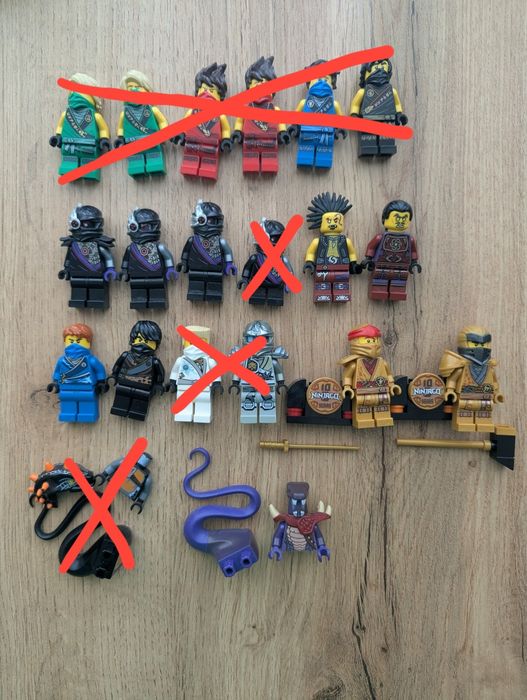 Lego Ninjago Figures