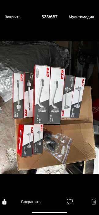 Соната запчастини ходової частини шарові, рульові , стабілізатори