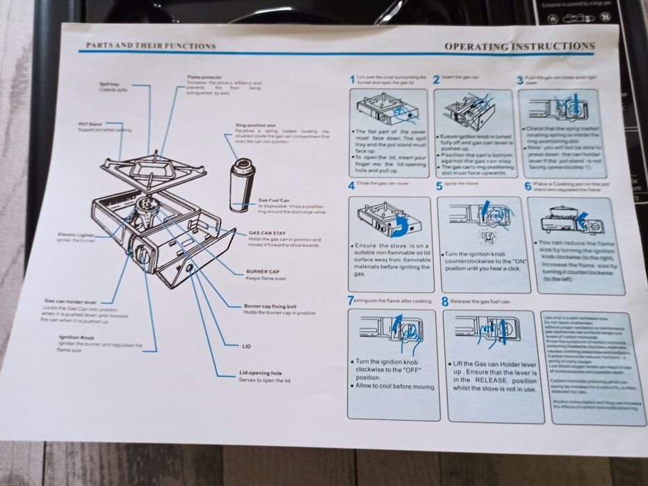 Портативна газова плита