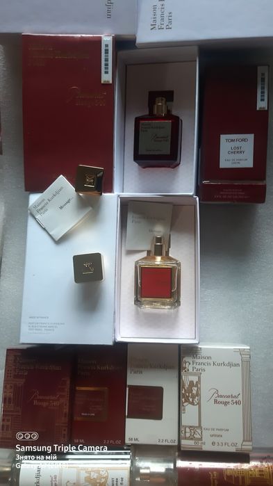 Baccarat Rouge 540.Extract Баккара руж 540 духи.парфумована вода 70мл