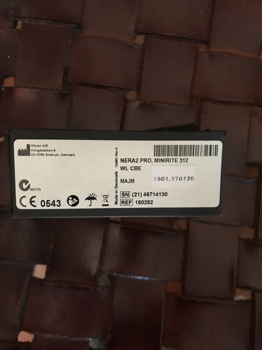 Aparelho auditivo nunca usado