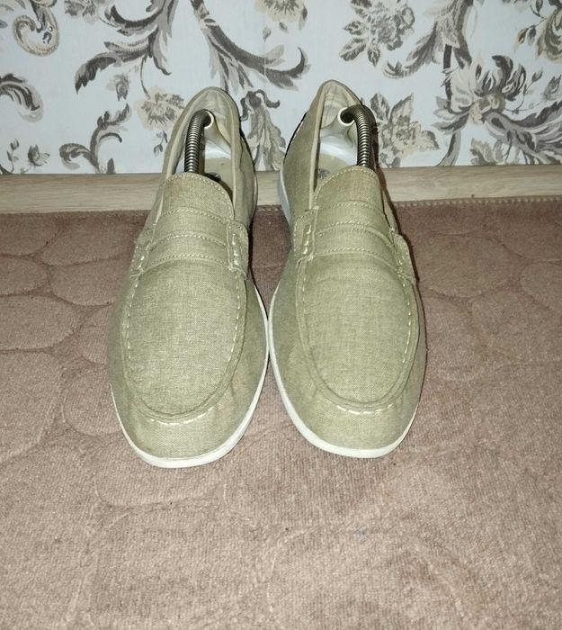 Мокасіни чоловічі класичні льняніLivergy top men