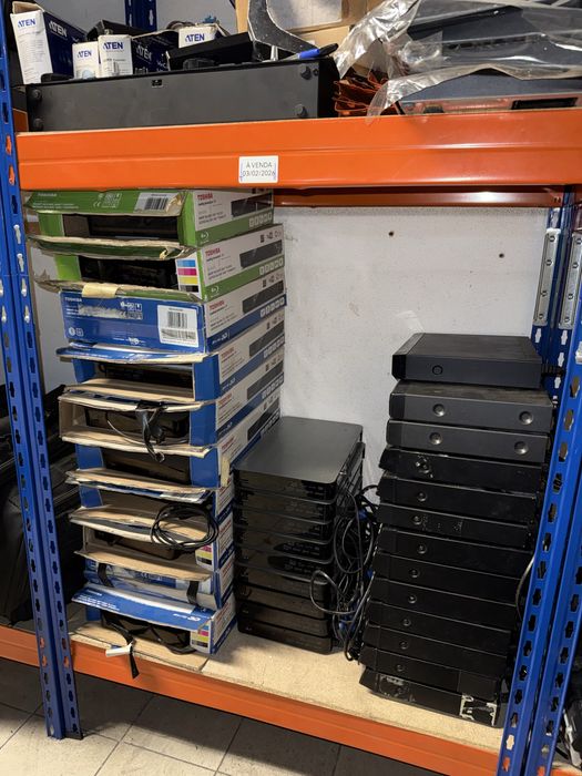 Lote material audiovisual profissional