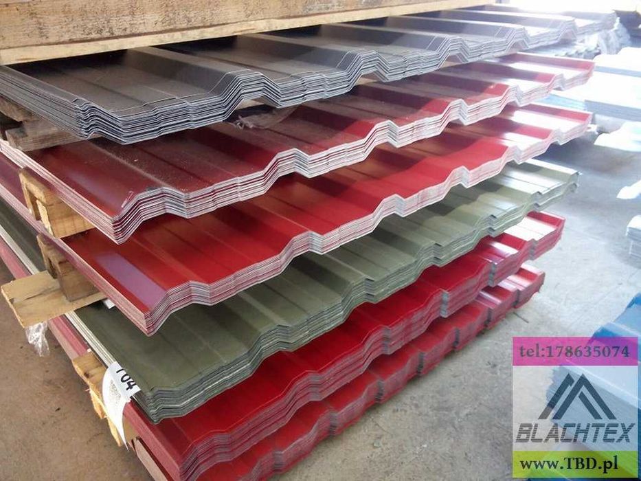 TANIO! Blacha trapezowa, blachy dachowe BLACHTEX KLĘCZANY od RĘKI!
