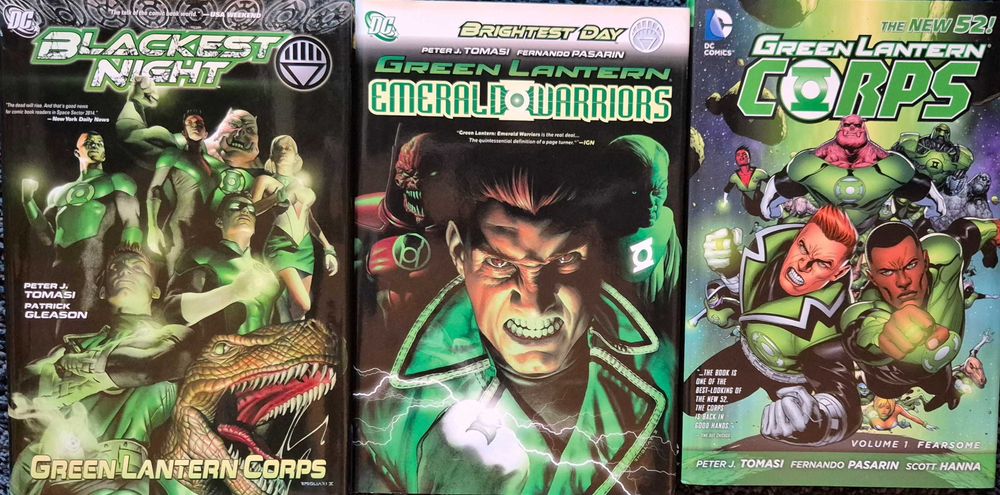 DC Comics (Green Lantern Corps, JLA, Animal Man, JSA, Darkseid War)