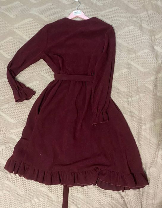 Велюрова сукня.