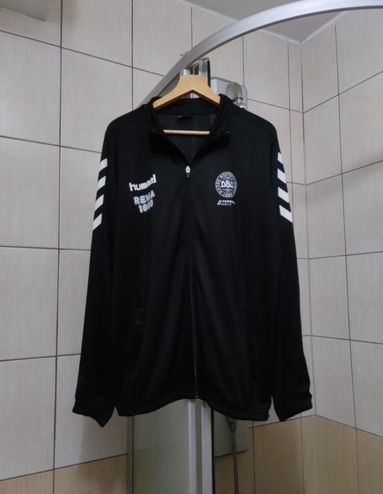 bluza sportowa XL Hummel czarna ciemna bluza hoodie rema kangurka spor