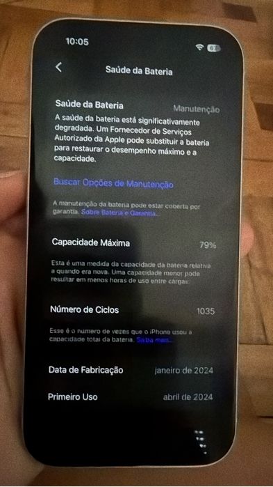 Vendo Iphone 15 azul
