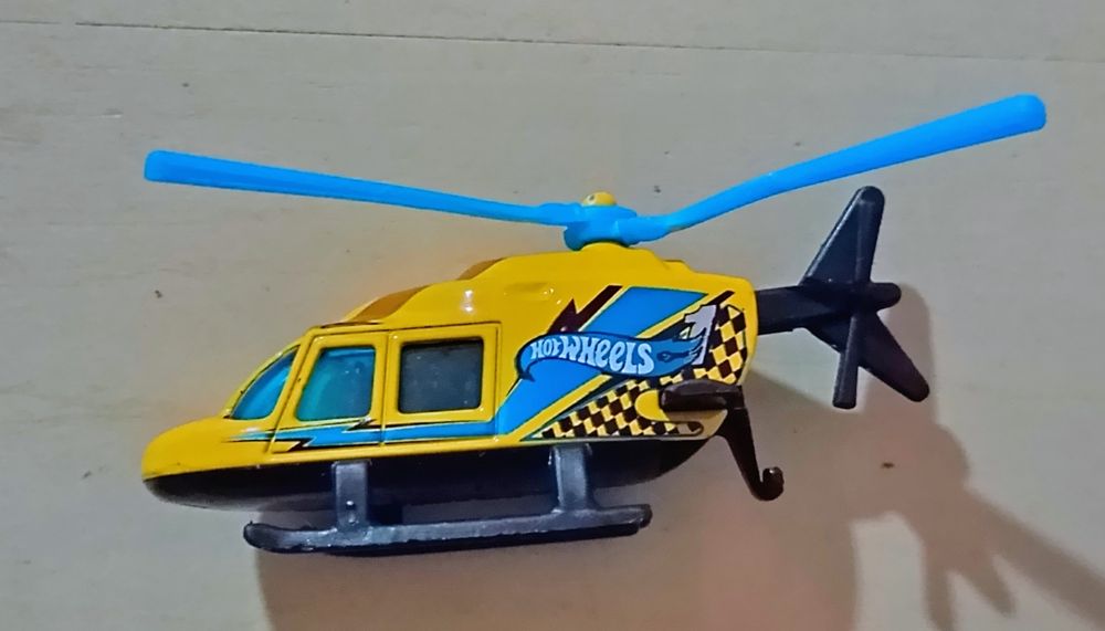 Hotwheels Helicóptero 1989.