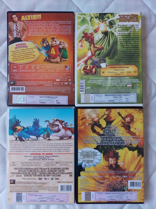 Seleção de DVD's