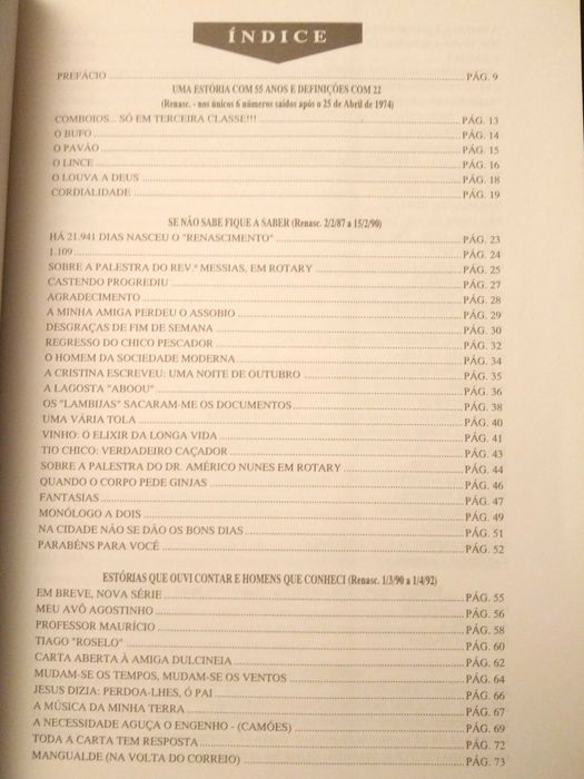 José Alcântara - Estórias