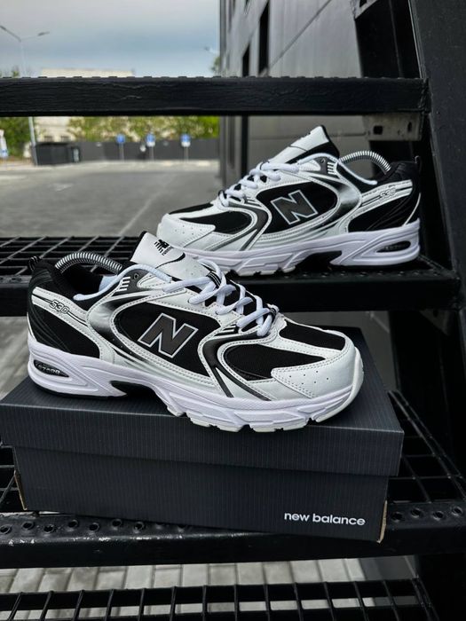 ТОП! Кросівки New Balance 530 White Black 41 42 43 44 45