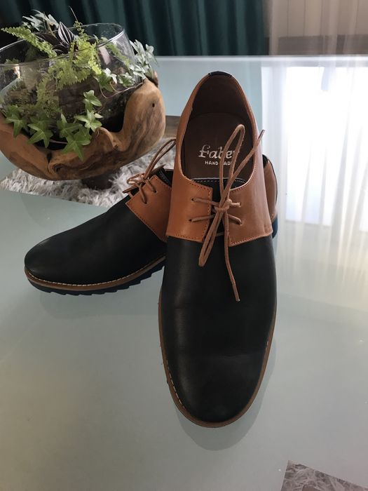 Skórzane eleganckie buty rozmiar 40