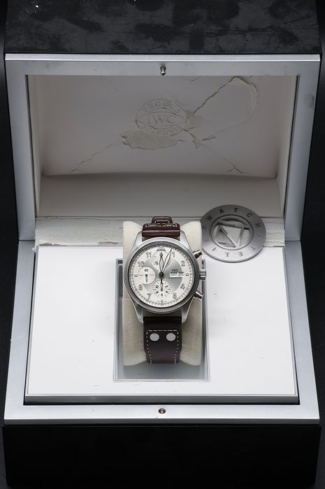 IWC Pilot’s Watch Chronograph Spitfire | Silver Dial | Full Set | FV Marża