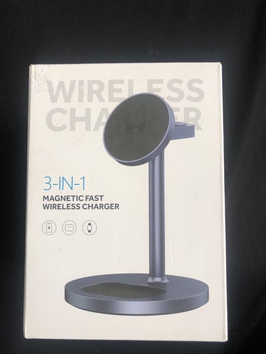 Зарядное безпррводное устпойство к телефоу,часам,наушникам