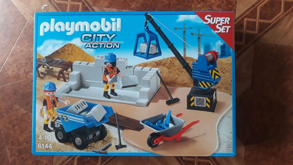 6144 Construction Playmobil Construction Site Superset Playmobil