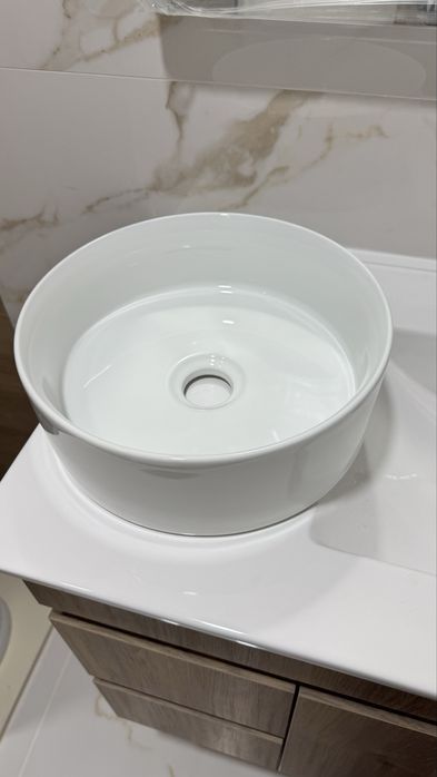 Lavatório redondo