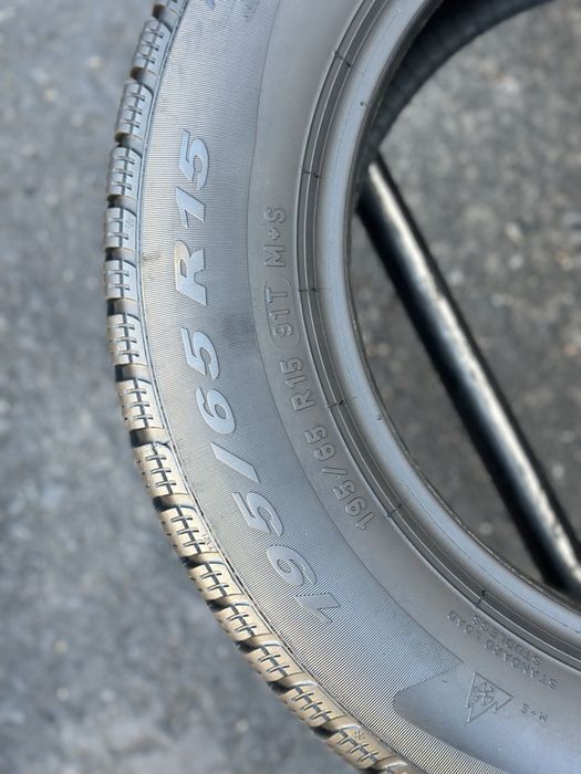 Топові шини‼️Pirelli SnowControl 91T 195/65 r15 7.4мм 2024рік‼️Зимові шини‼️